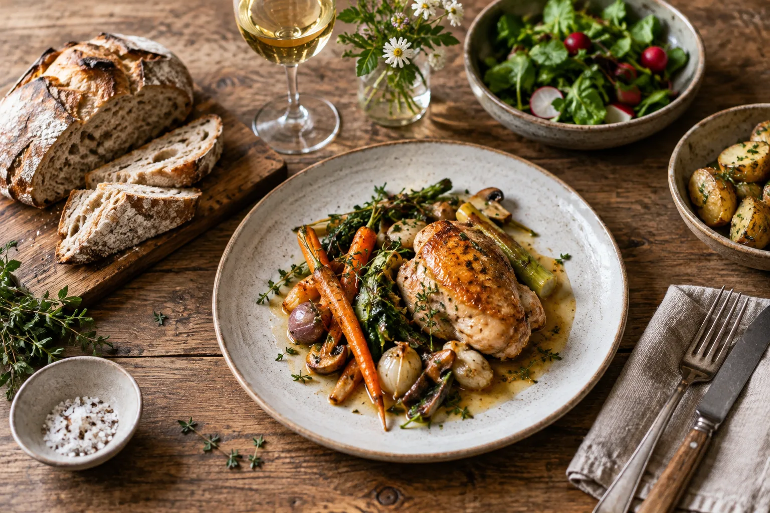Illustration éditoriale pour Cuisine traditionnelle autour de Joué-lès-Tours : que vérifier ?